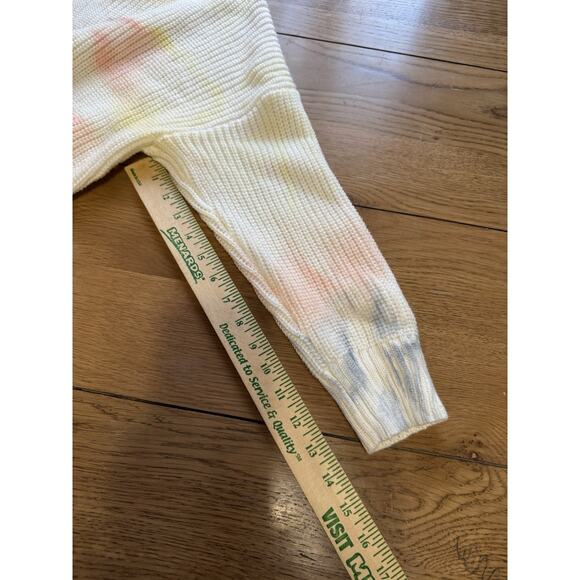 Illa Illa Women Size S/M Knit Tie Dye Sweater Colorful Boho Cottagecore Hippie - Picture 7 of 10